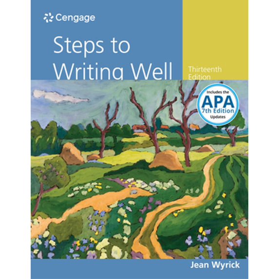 Pre-Owned Steps to Writing Well with APA 7e Updates (Paperback) by Jean Wyrick