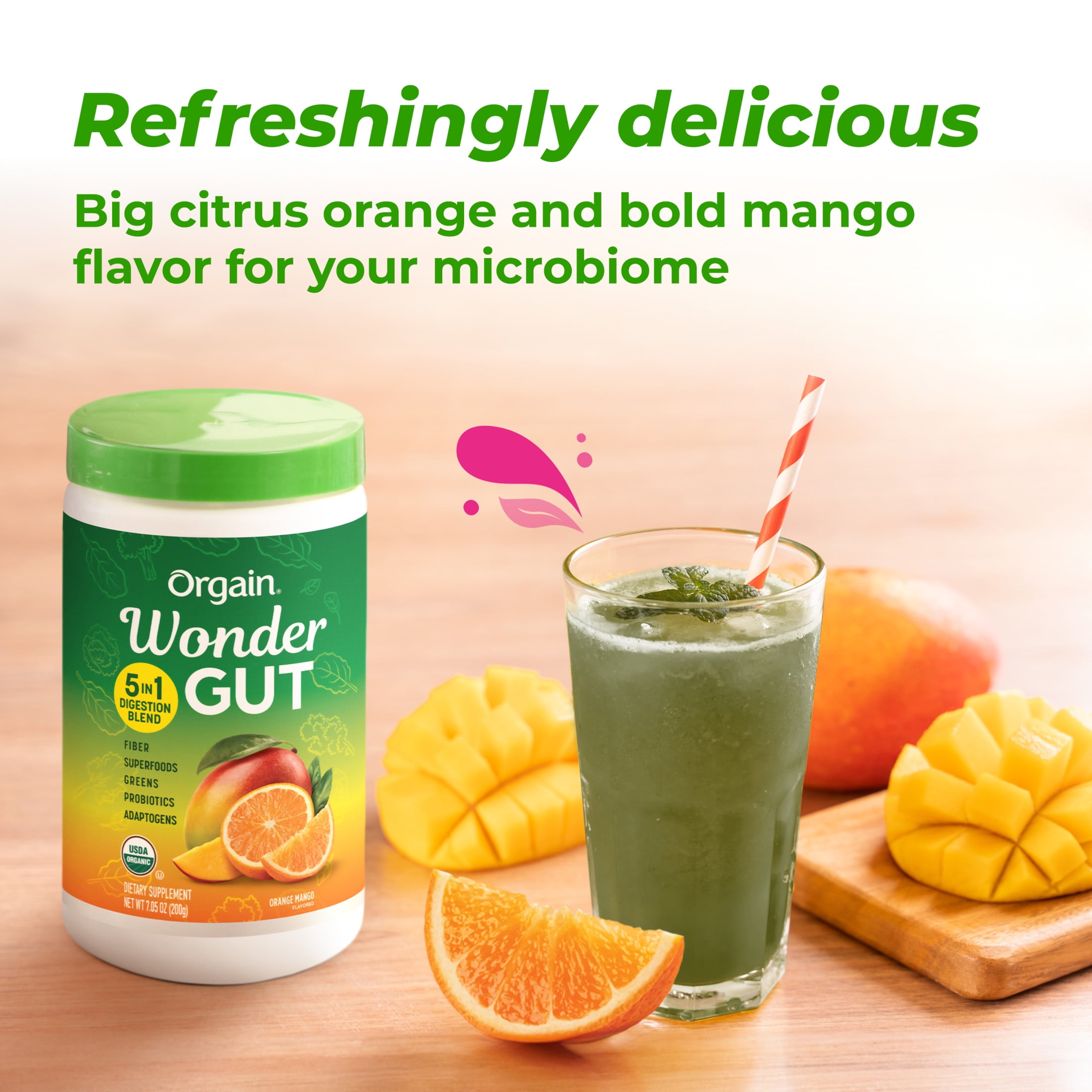 Orgain® Wonder Gut - Orange Mango 7.05oz