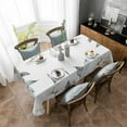 thumbnail image 2 of Herb Plant Flower Round Tablecloth Wedding Hotel Table Cover Holiday Dining Table Waterproof Tablecloth, 2 of 6