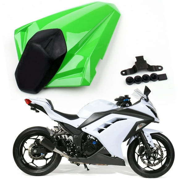 Housse de Siège Arrière Adaptée pour Kawasaki Ninja 300R / EX300R 2013-2017 Vert