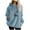 Light Blue, variant on Womens Fuzzy Graphic Hoodies Oversized Sherpa Pullover Hoodie with Pockets Fluffy Fleece Sweatshirt Outwear, XXL Pink