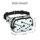 thumbnail image 4 of Balery Sea Turtle Mochila Cinturón para Mujeres y Hombres, Bolsa de Cintura Impermeable de Doble Capa con Correa, 4 of 9