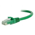thumbnail image 3 of C2G 6ft Cat6 Eternet Cable - Snagless Unshielded (UTP) - Green - Patch cable - RJ-45 (M) to RJ-45 (M) - 1.83 m - UTP - CAT 6 - snagless, stranded - green, 3 of 6