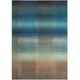 thumbnail image 3 of Unique Loom Estrella Collection Area Rug - Azura (7' 1" x 10' Rectangle Blue/Ivory), 3 of 7