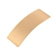 thumbnail image 2 of Tachiuwa Metal Automatic French Barrette Large Hair Clip Pin Ponytail Holder Golden, 2 of 9