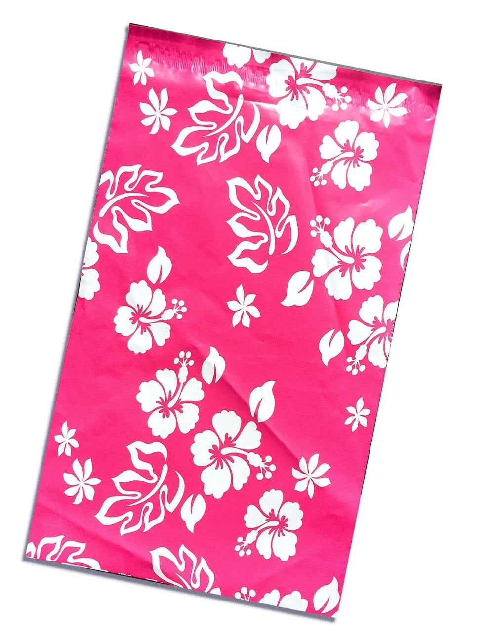 6" x 10" Pink Hawaiian FLAT POLY Mailers USPS Approved Shipping