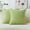 Apple Green, variant on IMMEKEY Pillow Cover Set of 2 Plush Striped Corduroy Velvet Throw Pillows , 12x20 inch, Dark Grey