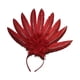 thumbnail image 5 of Tocado de plumas Yuyangstore diademas para el pelo para Cosplay accesorios decorativos tocados de disfraces rojo, 5 of 8