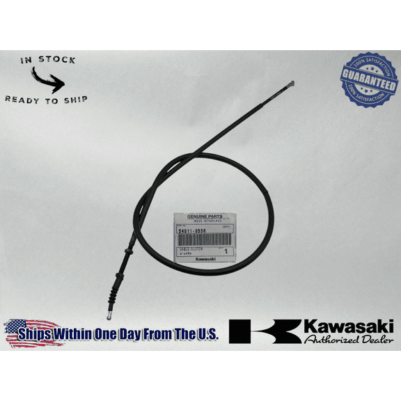 Kawasaki Genuine OEM Authentic 2008 -18 KLR 650 CLUTCH CABLE KL650E 54011-0556