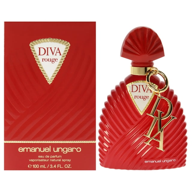 Diva Rouge par Emanuel Ungaro pour Femmes - Vaporisateur EDP 3,4 oz