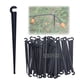 thumbnail image 1 of 50 Uds. Estacas de riego por goteo, estacas universales para sujetar tubos de goteo, piezas de sistema de goteo de soporte de tubería de agua de jardín de plástico, 1 of 5