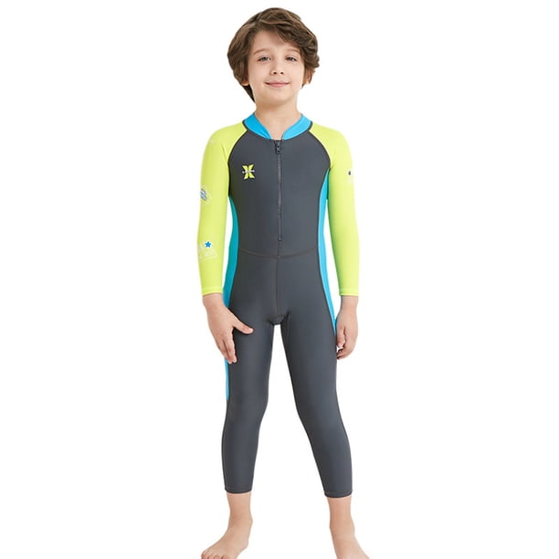 Buceo Surf Ropa Traje de buceo para niños Traje de baño de surf duradero Accesorios para exteriores (XL gris) Likrtyny Para Estrenar