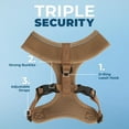 thumbnail image 3 of AeroLite No Pull Mesh Dog Harness with Lightweight, Soft, Breathable Chest Coverage, Reflective Stitching, and Adjustable Straps for Walking, Running, Training, Heavy Duty and Durable, 3 of 7