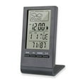 thumbnail image 2 of LCD Thermometer Battery Powered Humidity Meter Multifunctional Sensor Calendar Bedroom Baby Nursery Table Clock Office Gauge, 2 of 10