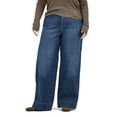 thumbnail image 5 of Lee Women's Plus Size Legendary High Rise Trouser Jean Denim Inner Strength New, 5 of 5