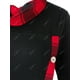 thumbnail image 3 of Tamaño más cuadros del botón del panel de la túnica camiseta Rosegal Suéteres Cárdigans, 3 of 5