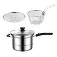 thumbnail image 2 of Olla para leche kusrkot Utensilios de cocina acero inoxidable Mango largo, 2 of 8