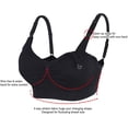 thumbnail image 3 of Body Silk Seamless Maternity Nursing Bra with Pads, Extenders & Clips, 3 of 7