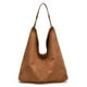 thumbnail image 1 of Bolso Axila Mano Hombro Mujer Gamuza Color Sólido Retro, 1 of 9