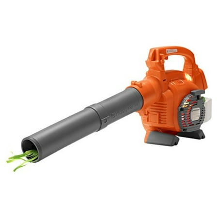 589746401 Toy Leaf Blower Plastic, Looks and sounds like a real Husqvarna 125B Blower By Husqvarna