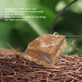 thumbnail image 4 of Colgante de cristal de piedra collar con colgante de piedra áspera único de la suerte que mejora el sueño para fiesta ANGGREK Otros, 4 of 8