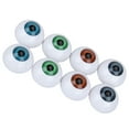 thumbnail image 3 of 8Pcs Hollow Eyeball DIY Doll Eyes Accessory Halloween Horror Props Party DIY Eyeballs (Random Color), 3 of 8