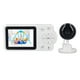 thumbnail image 2 of Monitor para bebés con sonido de cámara LCD de 2,8 pulgadas Monitoreo inteligente inalámbrico para bebés Detección de llanto Video Monito Uso doméstico 100-240 V Enchufe del Reino Unido, 2 of 9
