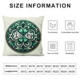 thumbnail image 5 of COMIO St Patricks Day Lumbar Pillow Cover Lucky Clovers Shamrock Decor Farmhouse Decorative Green Cushion Case Home Spring Decorations for Sofa Couch, 5 of 5