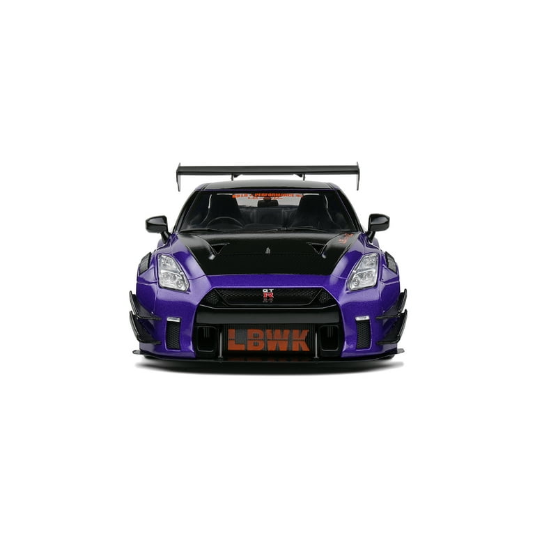 2022 Nissan GT-R (R25) w/Liberty Walk 2.0 - Purplezilla - Solido