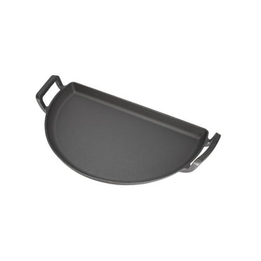 Slow 'N Sear Cast Iron Drip 'N Griddle Pan 22" for Searing Griddle & Drippings