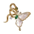 thumbnail image 2 of Broche de mariposa y serpiente Salvador con diamantes de imitación, 2 of 7