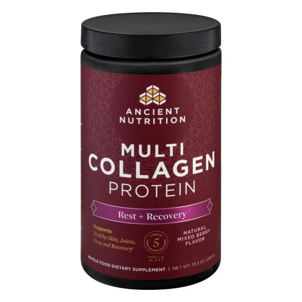 Dr. Axe / Ancient Nutrition Multi Collagen Protein, Rest + Recovery