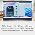 thumbnail image 2 of Dell - 15 DC15250 15.6” Full HD (1920 x 1080) 120Hz Laptop, Intel Core i7-1355U, 10-Core, 32GB RAM, 2TB SSD, Windows 11 Pro, Backlit Keyboard & Fingerprint Reader, Platinum Silver, 2 of 5