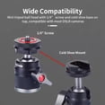 thumbnail image 3 of Universal Camera Hand Grip for DSLR & Mirrorless Cameras, Non-Slip Ergonomic Camera Grip Handle, Lightweight Photography Accessory, 3 of 6