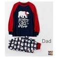 thumbnail image 5 of PatPat Mosaic Family Christmas Pjs Matching Sets Polar Bear Pajamas for Baby Kids Women Men, 5 of 12