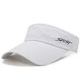 thumbnail image 1 of Riwcyla Visières de Soleil Chapeaux pour Femmes Protection UV Été Respirant Léger Pliable Rafraîchissant Plage Chapeau Queue de Cheval Course Randonnée Marche Chapeau de Sport, 1 of 6