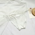thumbnail image 2 of Womens Bow Lace Panties Low Waist String Stretch Thong Day of The Underwear Women, 2 of 3