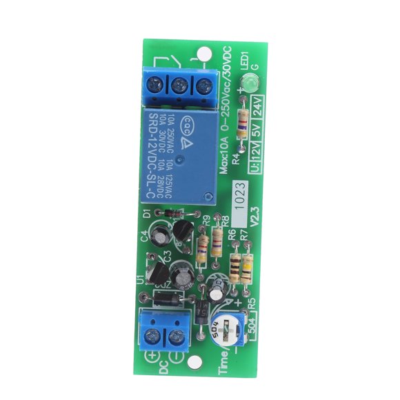 Qiilu Module de Relais, Module de Relais Temporel Stable pour la Maison pour l'Industrie