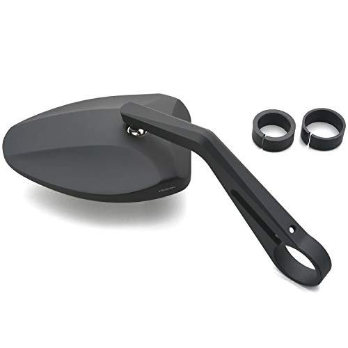 Daytona HIGHSIDER Motorcycle Bar End Mirror 1 Ferrara 2 Blast Black New