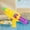 Yellow, variant on Ohmyroo Press Type Water Blaster Toy 10 Inch Solid Color Outdoor Soaker For Summer Pool Beach And Backyard Water Play