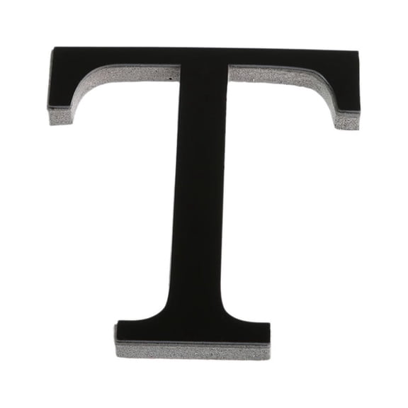 26 Letters DIY 3D Mirror Acrylic Wall Sticker Decals Home Decor Wall Art Mural