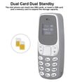 thumbnail image 5 of Inalámbrico Bluetooth Marcador teléfono celular Manos libres Tarjeta SIM dual Mini teléfono móvil de respaldo Micrófono Gris, 5 of 5