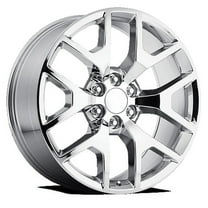 REV Wheels 586C-2908332 586 Series - 20x9 - 6.26 bs - 6x5.5/6 x 139.7 - Chrome