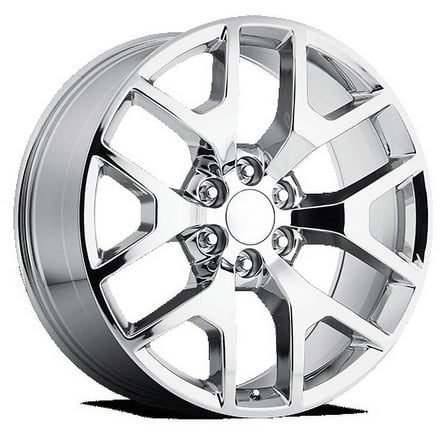REV Wheels 586C-2908332 586 Series - 20x9 - 6.26 bs - 6x5.5/6 x 139.7 - Chrome