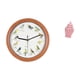 thumbnail image 5 of Reloj de pared,Reloj de pared con pájaro cantor Relojes de pared con pájaros,Tarro de jengibre de cerámica,Jarrón de cerámica con jengibre y arreglo floral,Jarrón decorativo de porcelana, 5 of 8