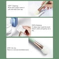 thumbnail image 3 of Makeup Brushes, Skin Friendly Cosmetic Brush Set Synthetic Fiber  For Home, 3 of 8