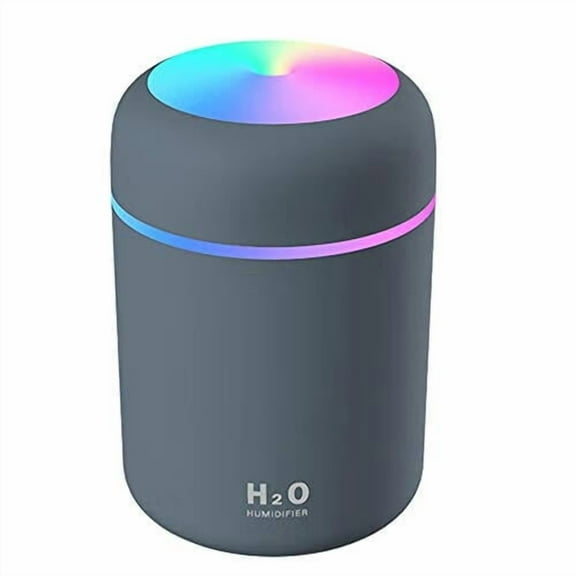 2 in 1 USB Electric Aromatherapy Oil Diffuser Ultrasonic Air Humidifier Mist Maker with Colorful Light for Home Office and Car