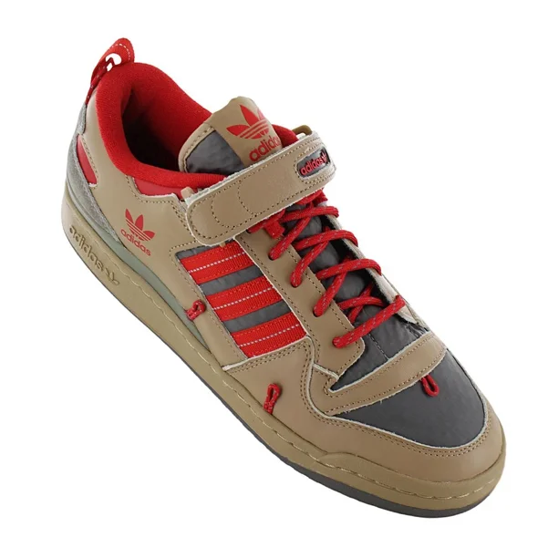 NEW Ad-id-as Originals Forum 84 Camp Low - Cardboard Scarlet - Men's Sneakers Sch