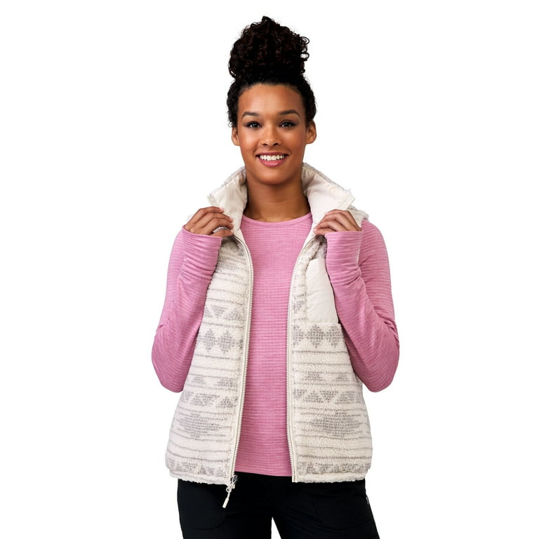 Free Country Women s Venture Stratus Lite Reversible Vest Oat L