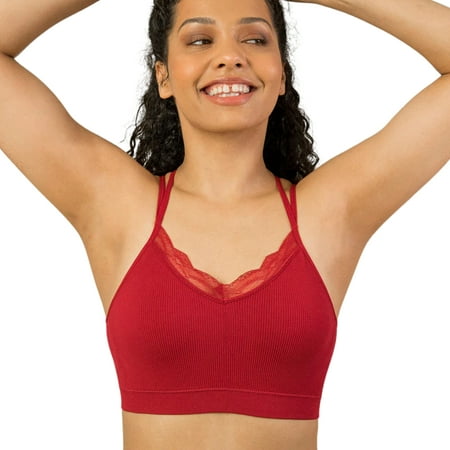 Coobie Lace Front Criss Cross Bra 9142